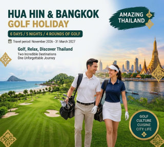 6D5N 4R of Golf – HUAHIN BANGKOK