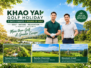 KHAO YAI GOLF HOLIDAY - 5D4N (3R of Golf)
